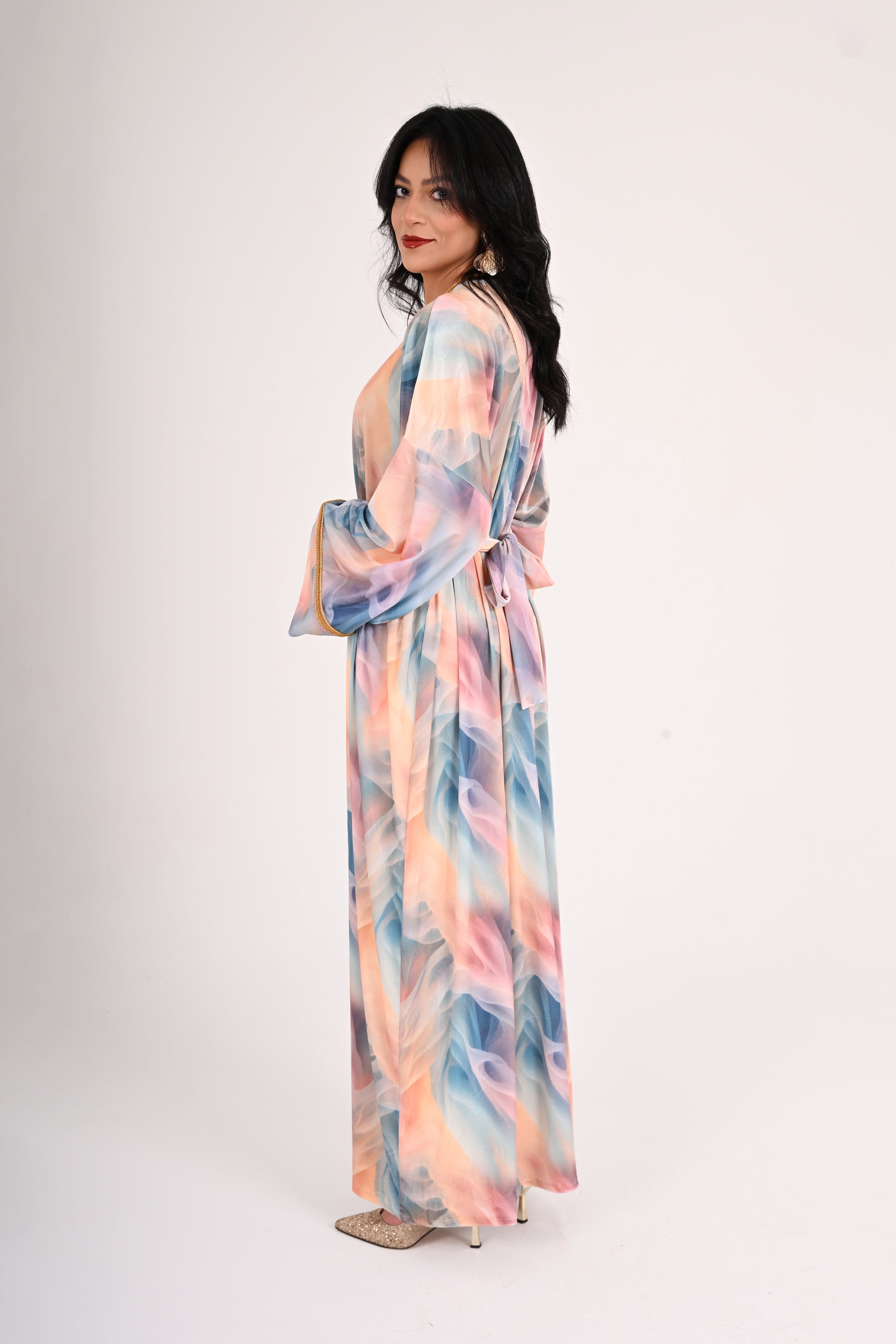 Cotton Candy Nights Kaftan