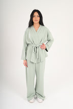 Mint Breeze Melton Set