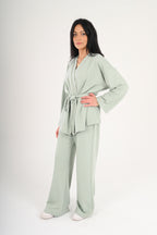 Mint Breeze Melton Set