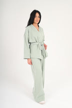 Mint Breeze Melton Set