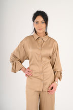 Desert Glowy Satin Top