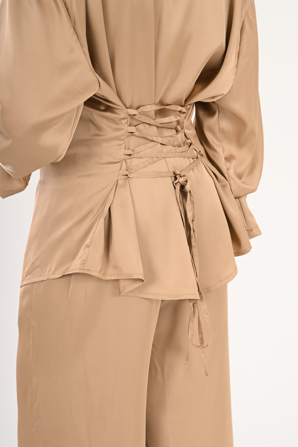 Desert Glowy Satin Top