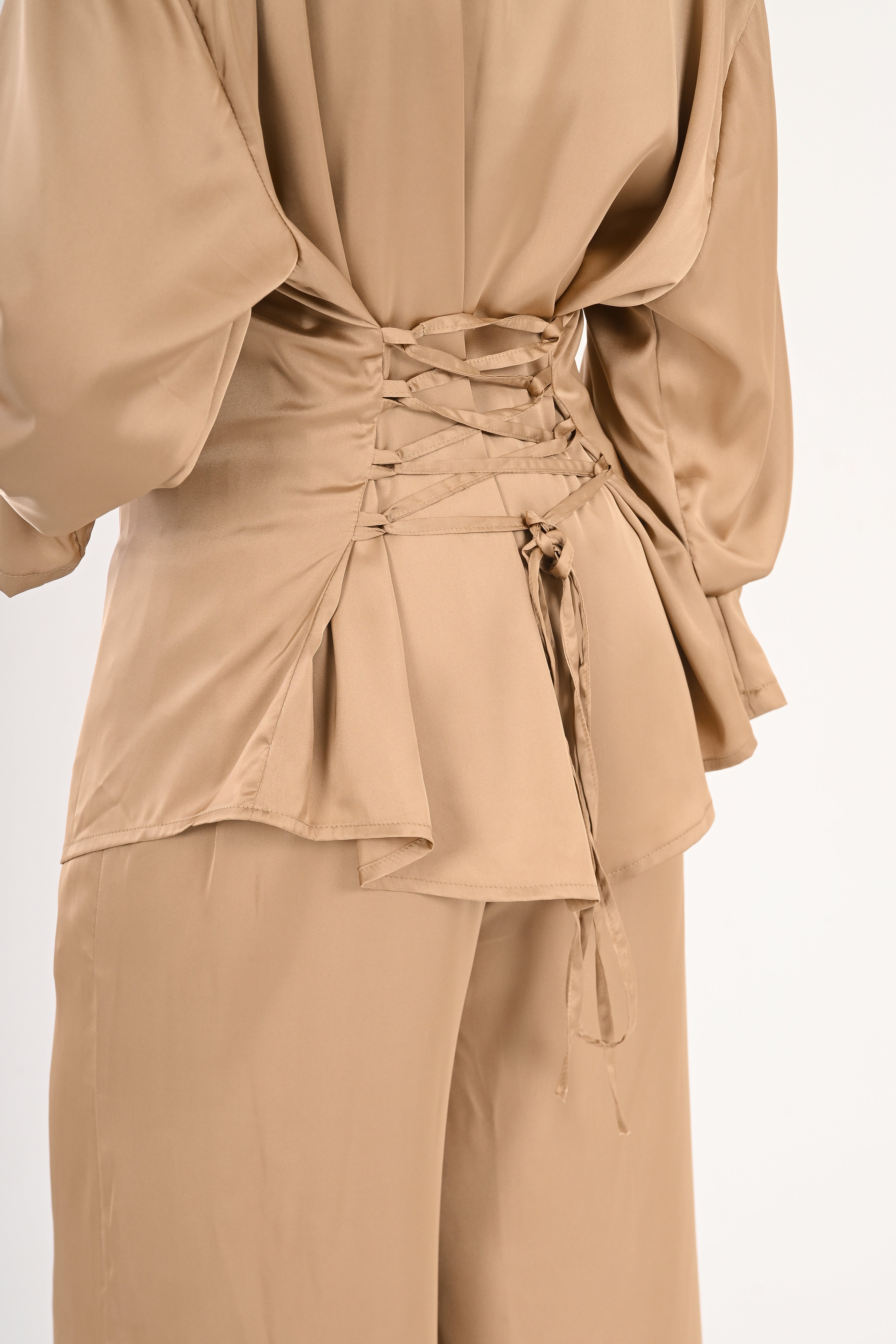 Desert Glowy Satin Top