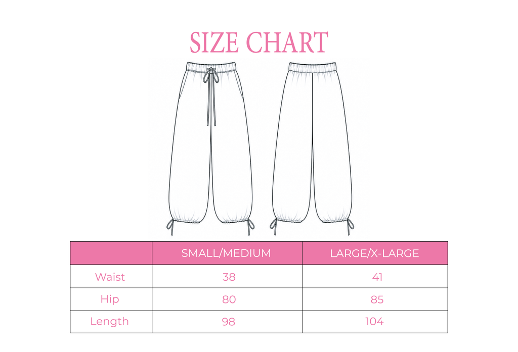 Linen Balloon Pants in Light Blue
