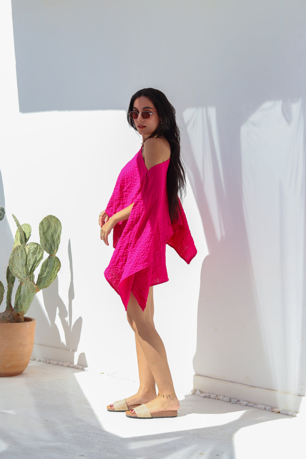 Aura Set in Fuchsia