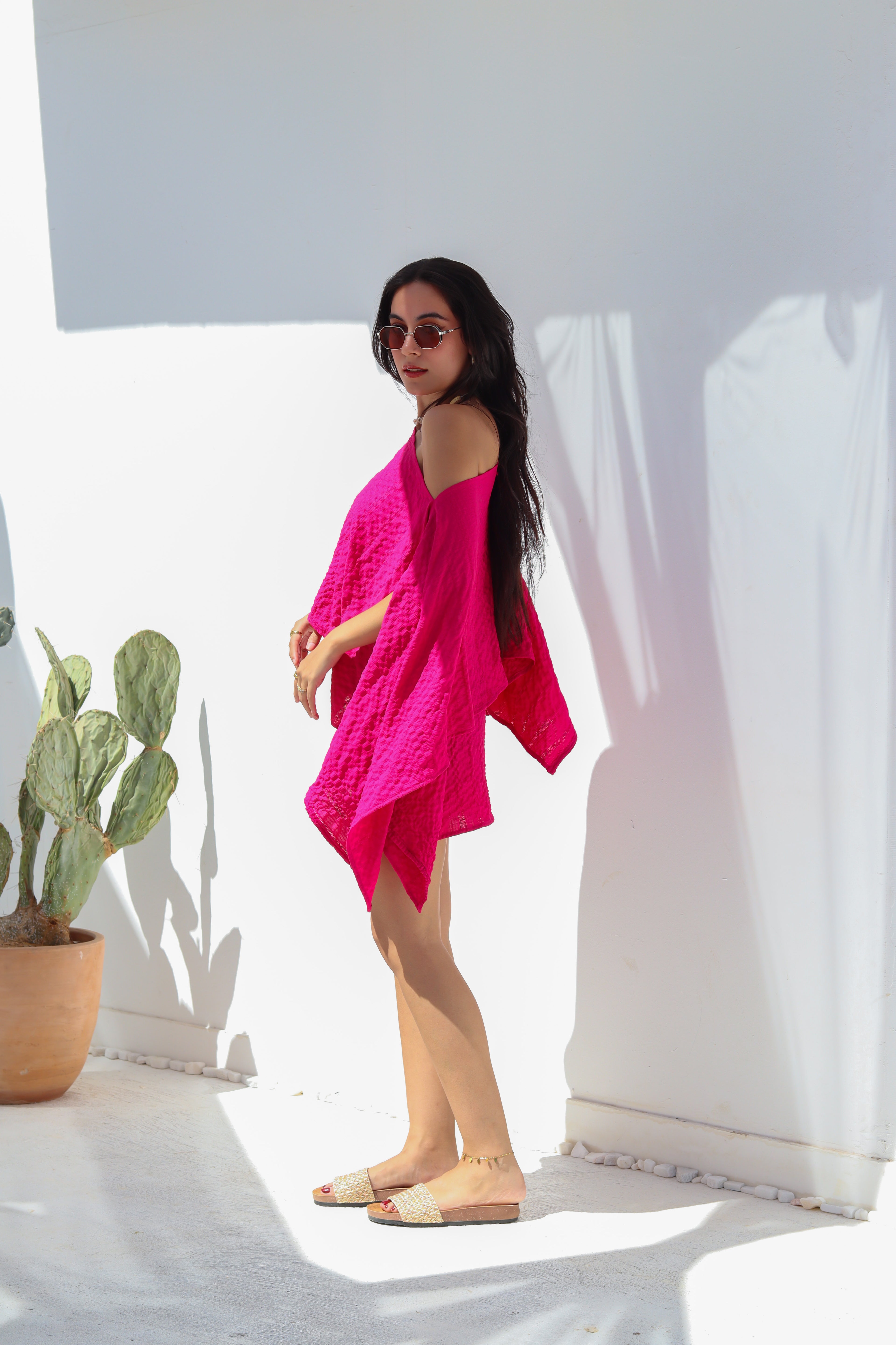 Aura Set in Fuchsia
