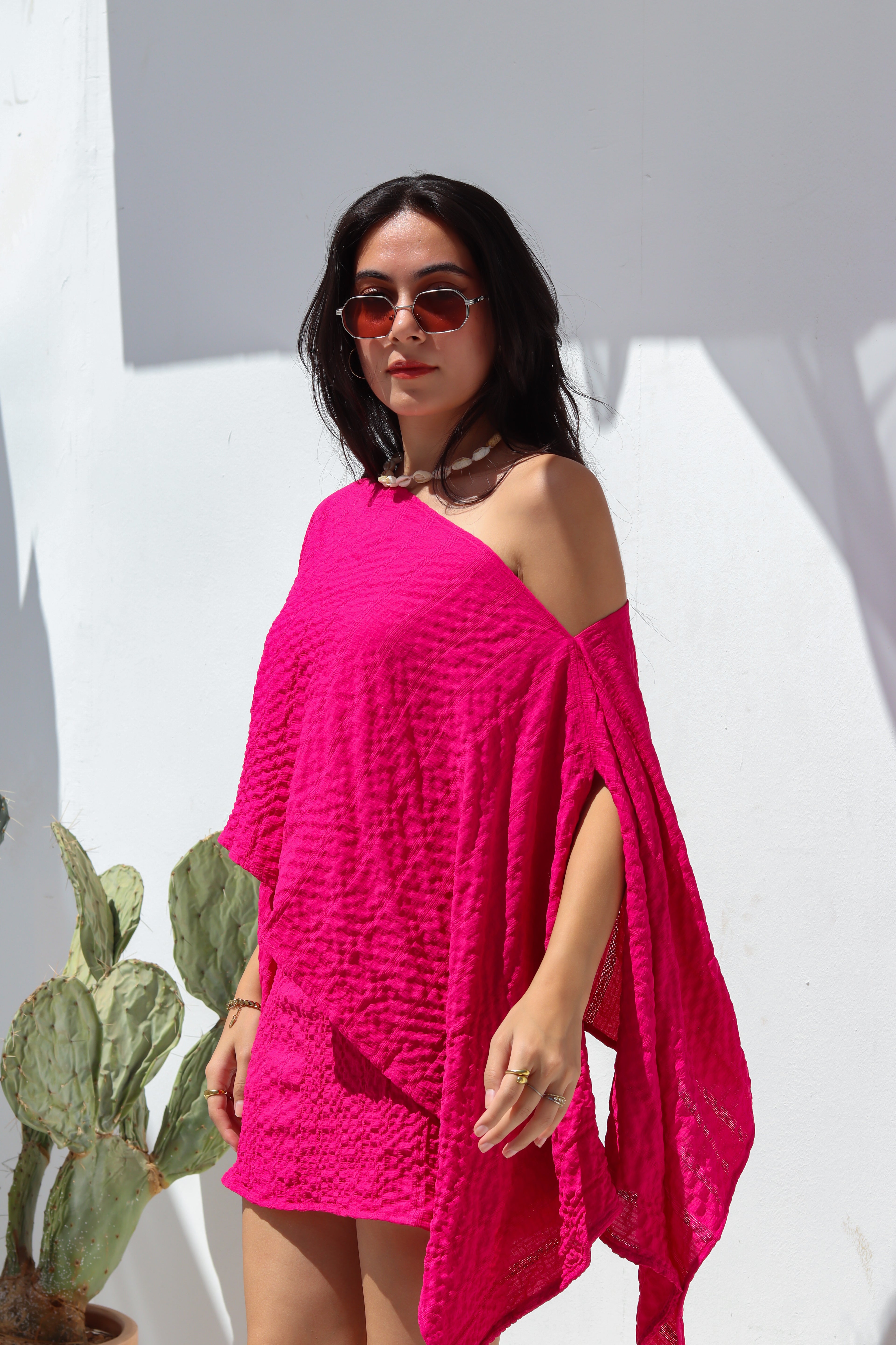 Aura Set in Fuchsia