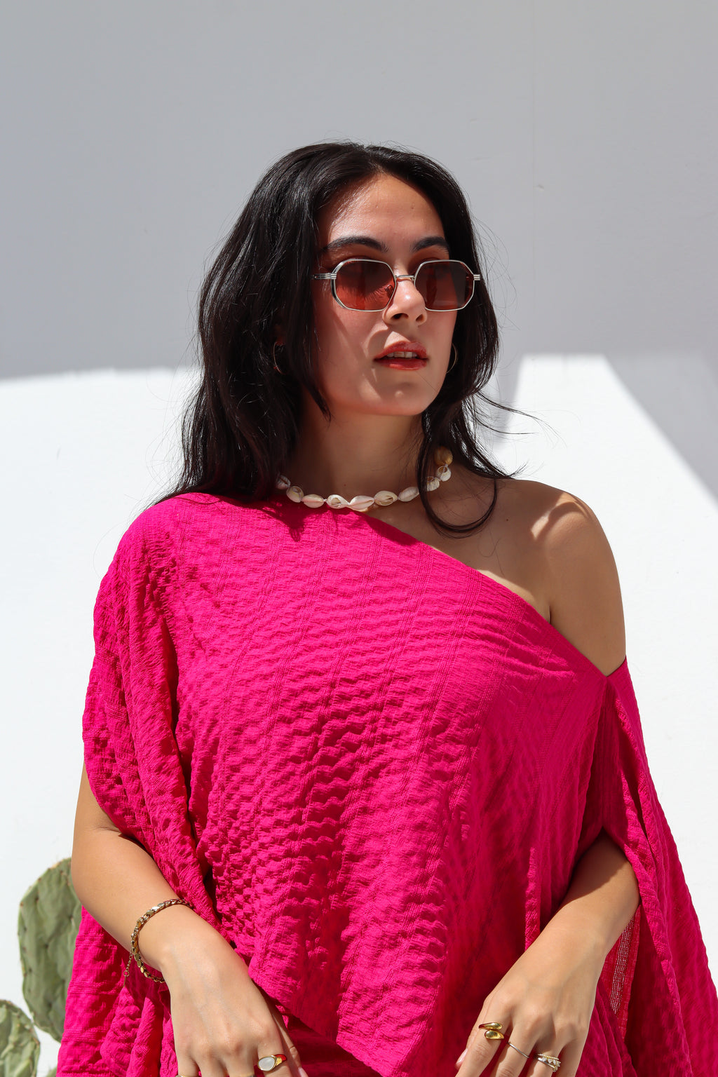 Aura Set in Fuchsia