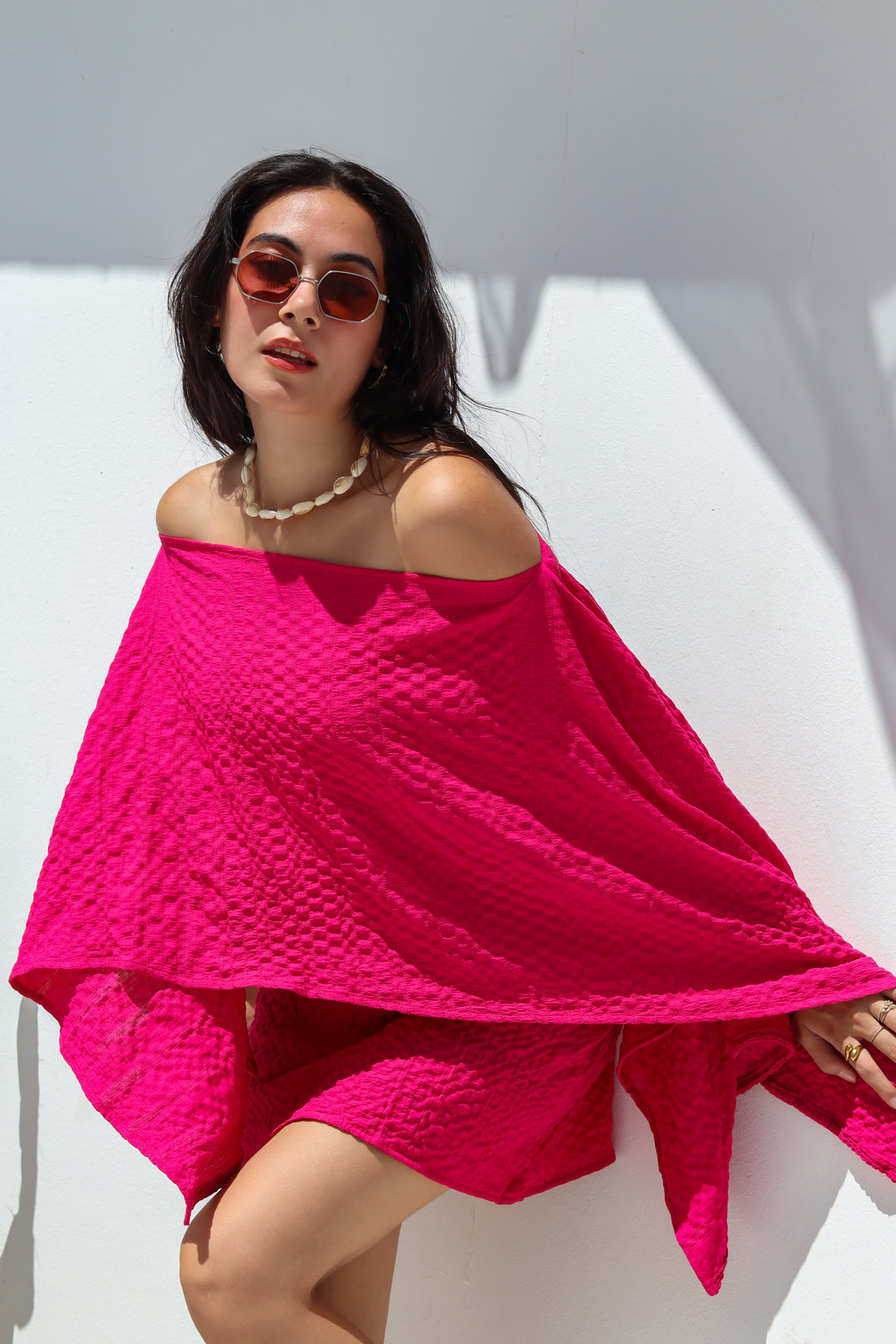 Aura Set in Fuchsia