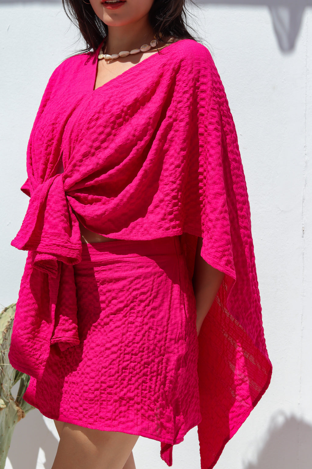 Aura Set in Fuchsia