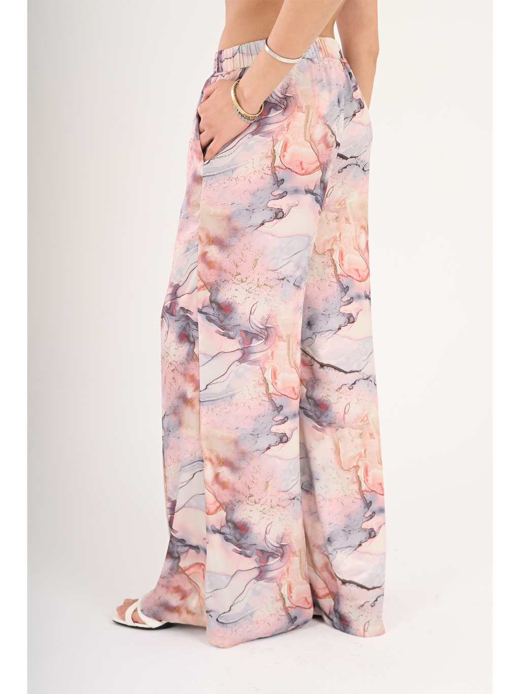 Blush Marble Pants