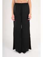 Midnight Glowy Satin Pants