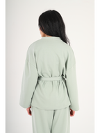 Mint Breeze Melton Top