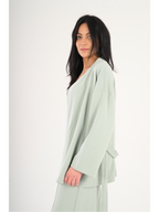 Mint Breeze Melton Top
