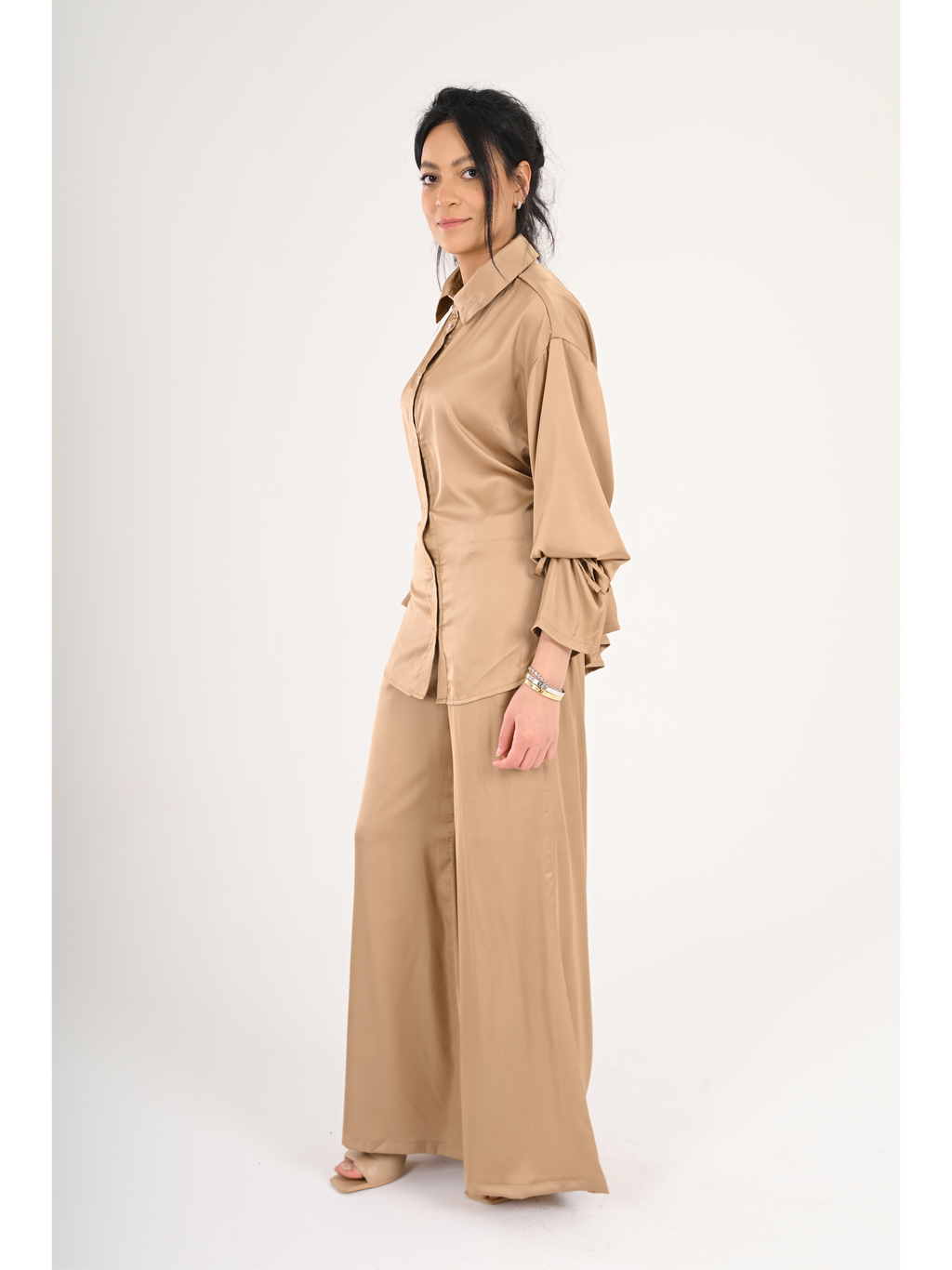 Desert Glowy Satin Set