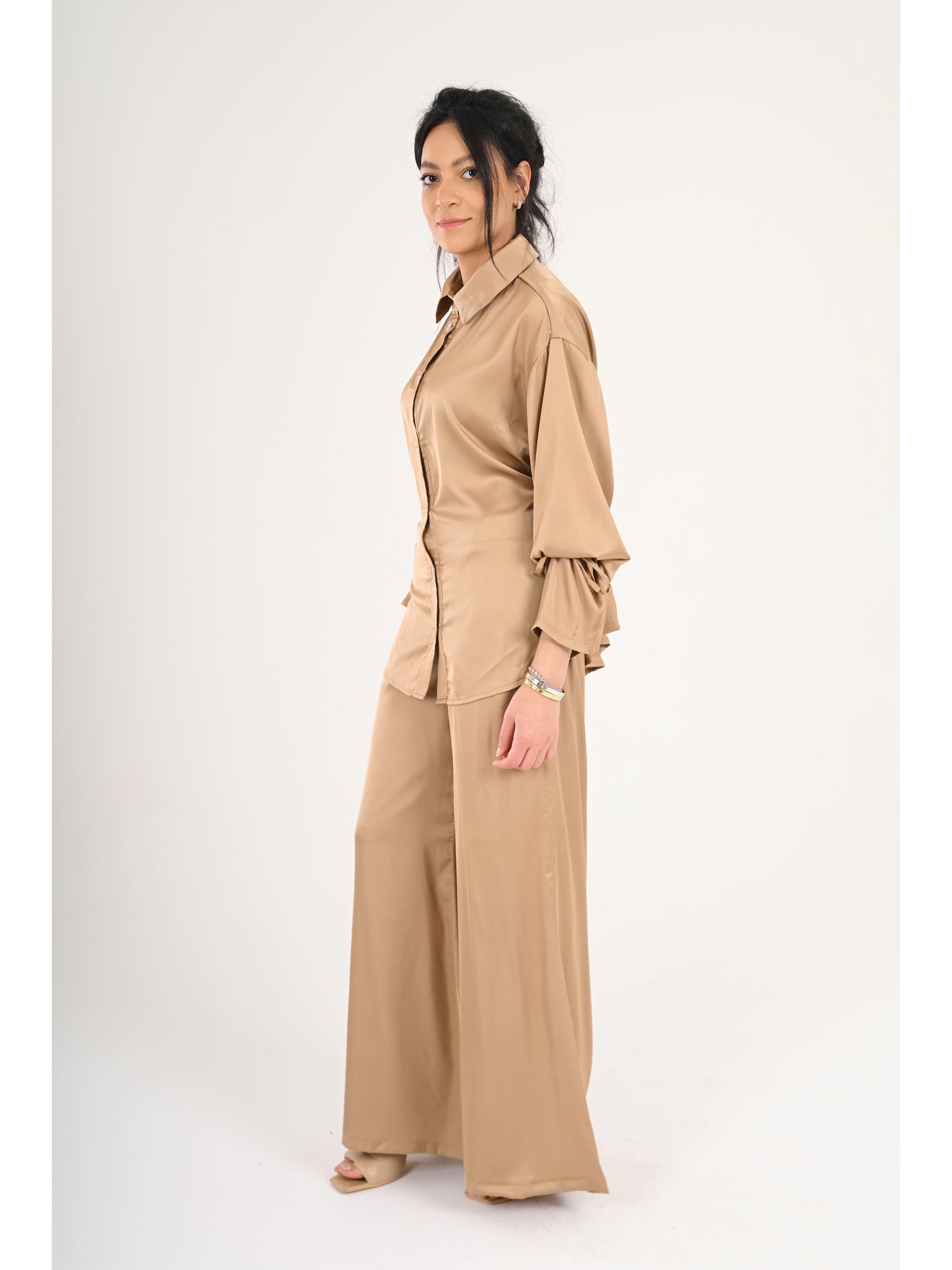 Desert Glowy Satin Set