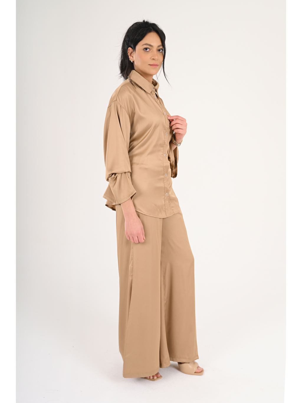 Desert Glowy Satin Set