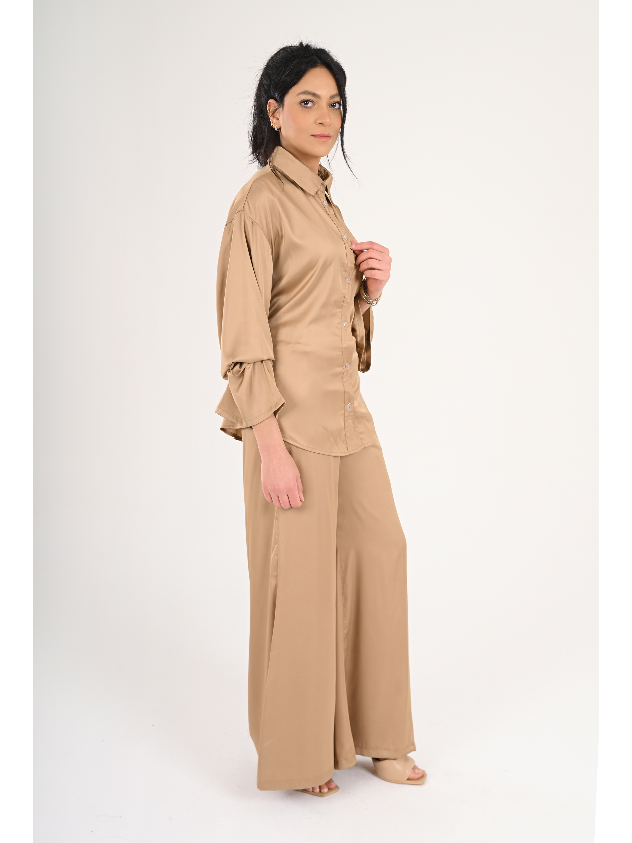 Desert Glowy Satin Set