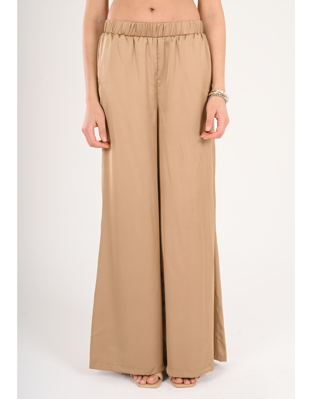 Desert Glowy Satin Pants