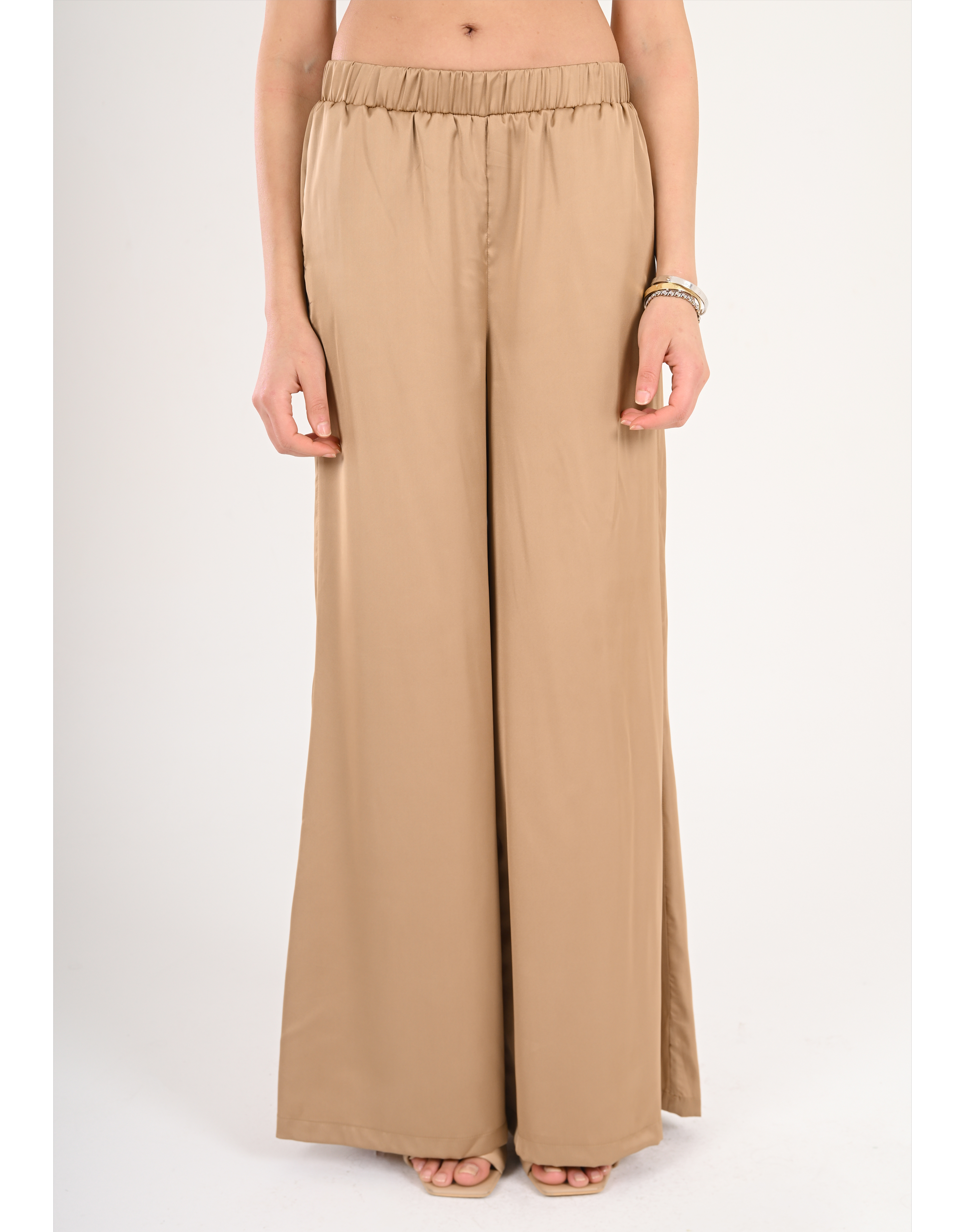 Desert Glowy Satin Pants