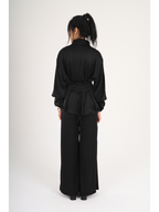 Midnight Glowy Satin Set