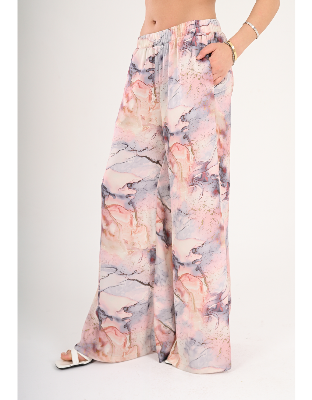 Blush Marble Pants