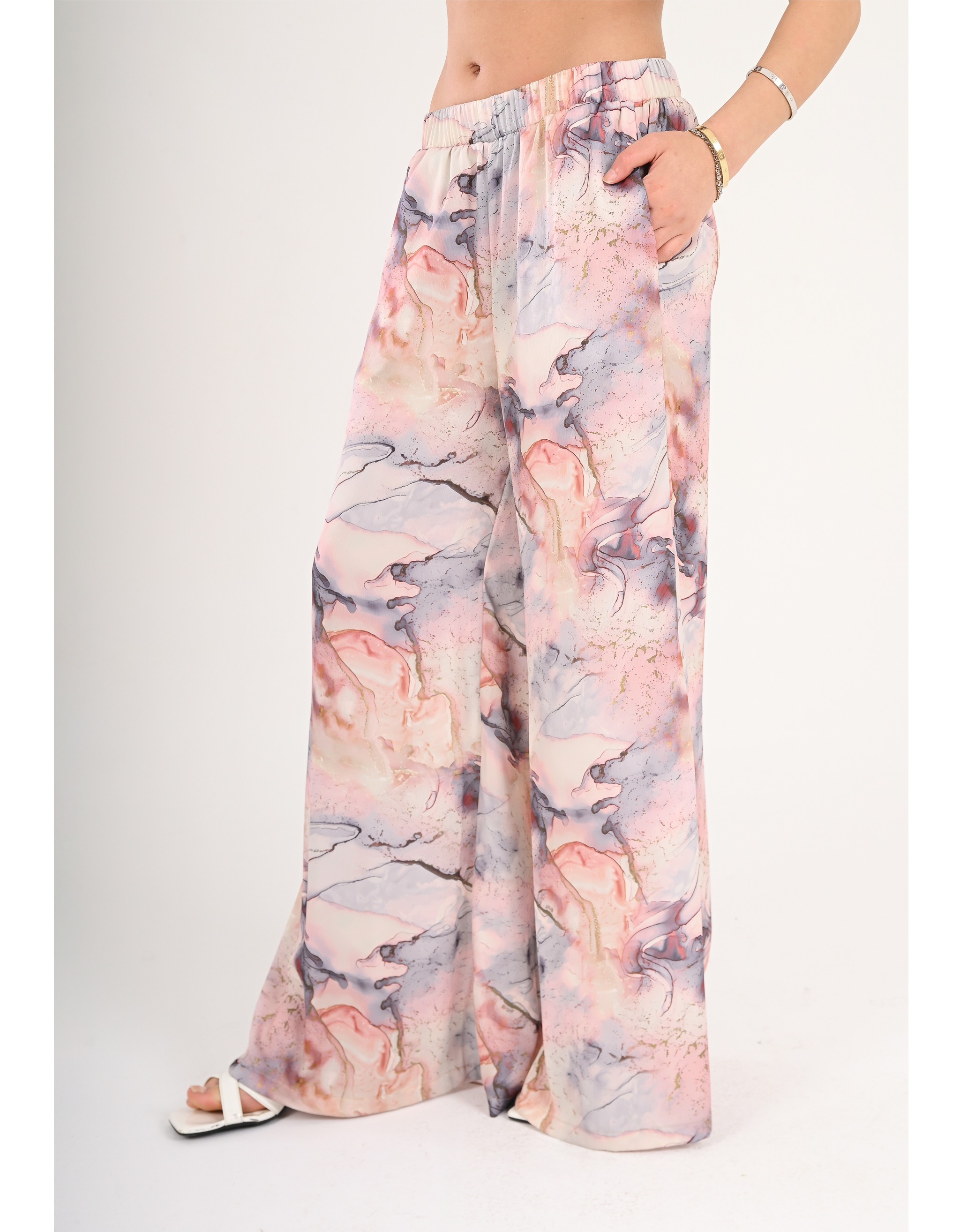 Blush Marble Pants