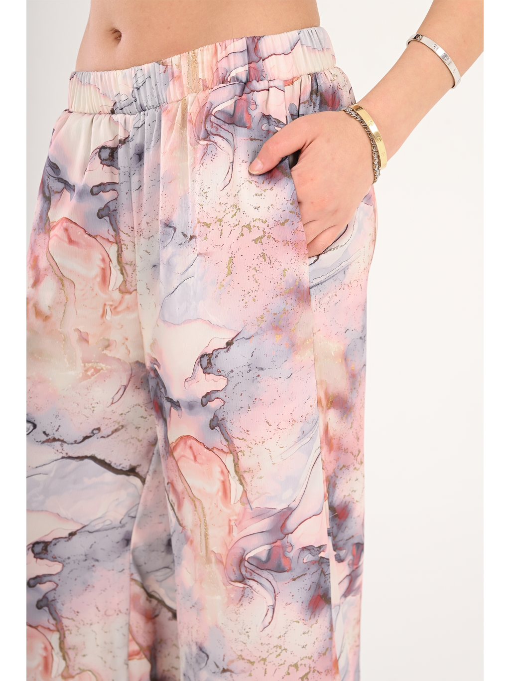 Blush Marble Pants