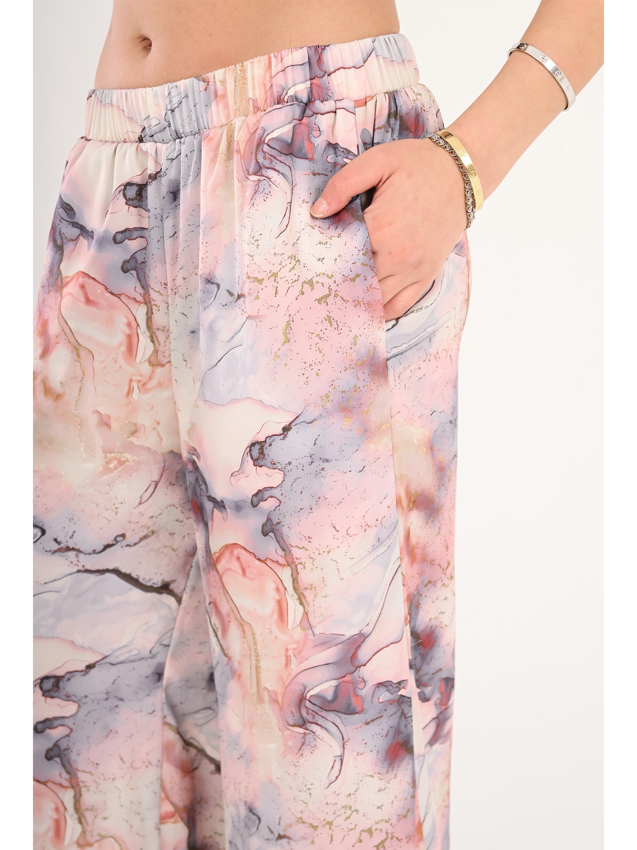 Blush Marble Pants